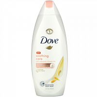 Dove, успокаивающий гель для душа, масло календулы, 591 мл (20 жидк. унций)