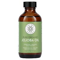 Pure Body Naturals, Чистое органическое масло жожоба, 120 мл (4 жидк. Унции)