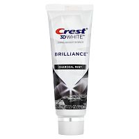 Crest, 3D White, Brilliance, фторидная зубная паста, древесный уголь и мята, 99 г (3,5 унции)