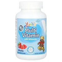 YumV&#x27;s, Multi Vitamin with Minerals, Delicious Fruit, 120 Jellies