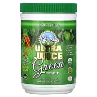 NaturesPlus, Organic Ultra Juice Green Powder, 0.66 lb (300 g)