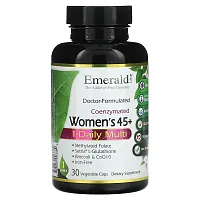 Emerald Laboratories, CoEnzymated Women&#x27;s 45+, 1-Daily Multi, 30 Vegetable Caps