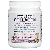 Natural Factors, Total Body Collagen, Bioactive Peptides, Pomegranate, 100 mg, 1 lb 1 oz (500 g)