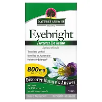 Nature&#x27;s Answer, Eyebright, 800 mg, 90 Vegetarian Capsules (400 mg per Capsule)