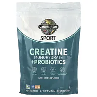 Garden of Life, Sport, Creatine Monohydrate + Probiotics, Unflavored, 12.27 oz (348 g)