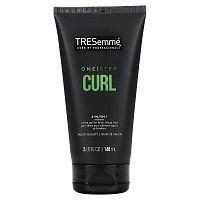 Tresemme, One Step Curl, крем 5 в 1, для густых, вьющихся волос, 148 мл (5 жидк. Унций)