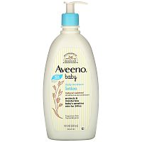 Aveeno, Baby, увлажняющий лосьон для ежедневного применения, без отдушки, 532 мл (18 жидк. унций)