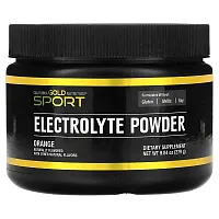 California Gold Nutrition, Sport, Electrolyte Powder, Natural Orange, 9.84 oz (279 g)