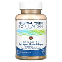 KAL, Clinical Youth Collagen, коллаген, 60 вегетарианских капсул