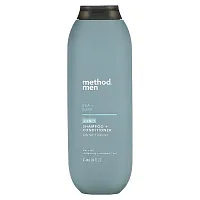 Method, Men, 2-In-1 Shampoo + Conditioner, Sea + Surf, 14 fl fl oz (414 ml)