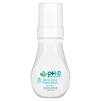 pH-D Feminine Health, Boric Acid Foam Wash, Sensitive, 6 fl oz (177.44 ml)