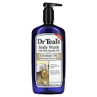 Dr. Teal&#x27;s, Body Wash With Pure Epsom Salt, Coconut Oil, 24 fl oz (710 ml)