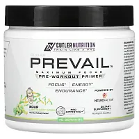 Cutler Nutrition, Prevail, Pre-Workout Primer, Sour Lime Gummy Worm, 9.8 oz (280 g)