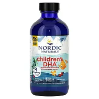 Nordic Naturals, Children&#x27;s DHA, Ages 1-6, Strawberry, 8 fl oz (237 ml)