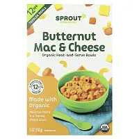 Sprout Organics, Toddler Meals, 12 Months+, Butternut Mac &amp; Cheese, 5 oz (142 g)