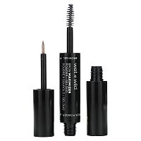 wet n wild, Brow Maximizer, пудра + гель Duo, нейтральный коричневый, пудра - 0,8 г (0,02 унции), гель - 3,5 мл (0,11 жидк. Унции)