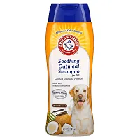 Arm &amp; Hammer, Soothing Oatmeal Shampoo for Pets, Vanilla Coconut, 20 fl oz (591 ml)