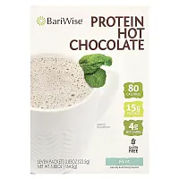 BariWise, Protein Hot Chocolate, Mint, 7 Packets, 0.83 oz (23.5 g) Each