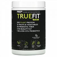 RSP Nutrition, TrueFit Plant Protein Shake, соленый шоколад, 820 г (1,81 фунта)