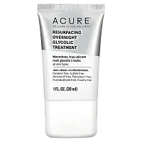 ACURE, Resurfacing, Overnight Glycolic Treatment, 1 fl oz (30 ml)