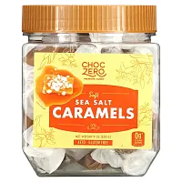 ChocZero, Soft Sea Salt Caramels, 9 oz (255 g)