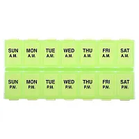 Ezy Dose, Weekly AM/PM with Rounded Base Pill Planner, Medium, 1 Count