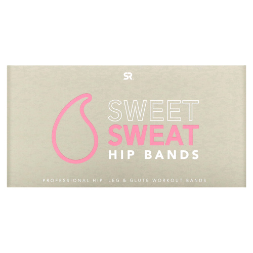 Sports Research, Sweet Sweat Hip Bands, 3 Piece Kit фото 3