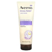 Aveeno, Скраб для тела для снятия стресса, с лавандой, 227 г (8 унций)