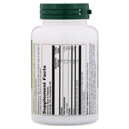 Sunny Green, Chlorella, 120 Tablets фото 2