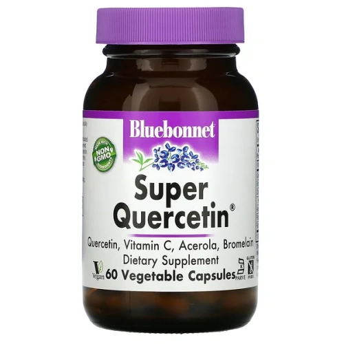 Bluebonnet Nutrition, Super Quercetin®, 60 Vegetable Capsules