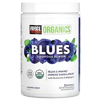 Force Factor, Organics, Blues Superfood Powder, Summer Berry, 12.1 oz (344 g)