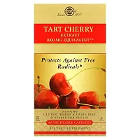 Solgar, Tart Cherry Extract, 1,000 mg, 90 Vegetable Capsules