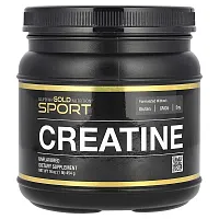 California Gold Nutrition, Sport, Creatine Monohydrate, Unflavored, 1 lb (454 g)