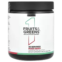 Rule One Proteins, Fruits &amp; Greens, Mixed Berry, 6.88 oz (195 g)