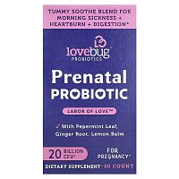 LoveBug Probiotics, Prenatal Probiotic, 20 Billion CFU, 30 Count