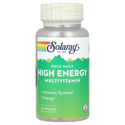 Solaray, Once Daily High Energy, Multivitamin, 60 VegCaps