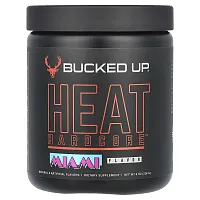 Bucked Up, Heat Hardcore, Miami, Strawberry, Mango, Pineapple, 8 oz (228 g)