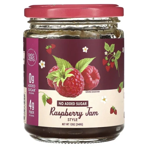 ChocZero, Raspberry Jam Style, 12 oz (340 g)