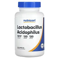 Nutricost, Lactobacillus Acidophilus, 10 Billion CFU, 120 Capsules