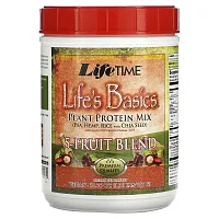 LifeTime Vitamins, Life&#x27;s Basics, Plant Protein Mix, With 5-Fruit Blend, 1.36 lbs (617 g)