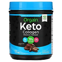 Orgain, Keto, Collagen Protein Powder, Chocolate, 14.1 oz (400 g)