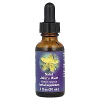 Flower Essence Services, Saint John&#x27;s Wort, Flower Essence, 1 fl oz (30 ml)