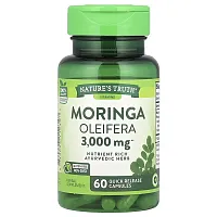 Nature&#x27;s Truth, Moringa Oleifera, 3,000 mg, 60 Quick Release Capsules