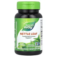 Nature&#x27;s Way, Nettle Leaf, 870 mg, 100 Vegan Capsules (435 mg per Capsule)