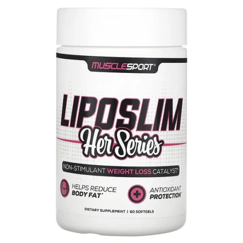 MuscleSport, Her Series, Liposlim, 60 Softgels