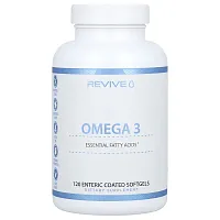 Revive, Omega 3, 120 Enteric Coated Softgels