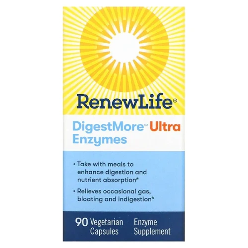 Renew Life, DigestMore Ultra Enzymes, 90 Vegetarian Capsules