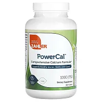 Zahler, PowerCal, Comprehensive Calcium Formula, 1,000 mg, 180 Tablets (250 mg per Tablet)