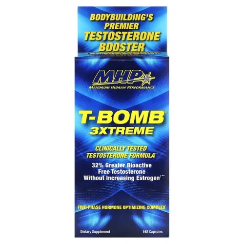 MHP, T-Bomb 3Xtreme, 168 Capsules