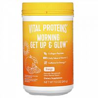 Vital Proteins, Morning Get Up & Glow, Orange , 9.3 oz (265 g)